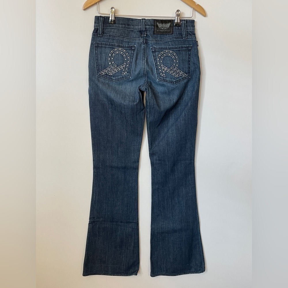 Rock & Republic Roth Embellished Bootcut Jeans - Picture 3 of 7